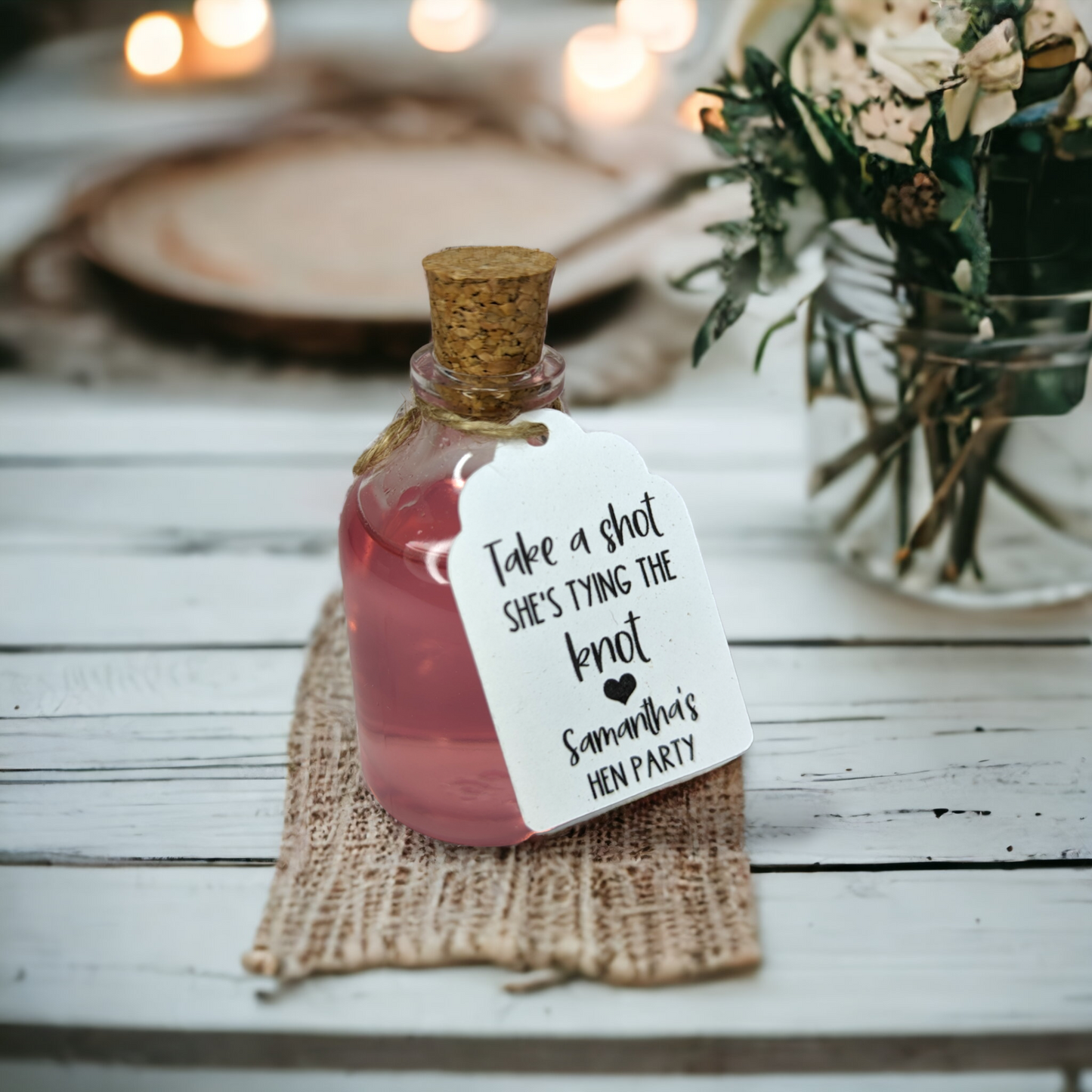 Hen Party Shot Bottles