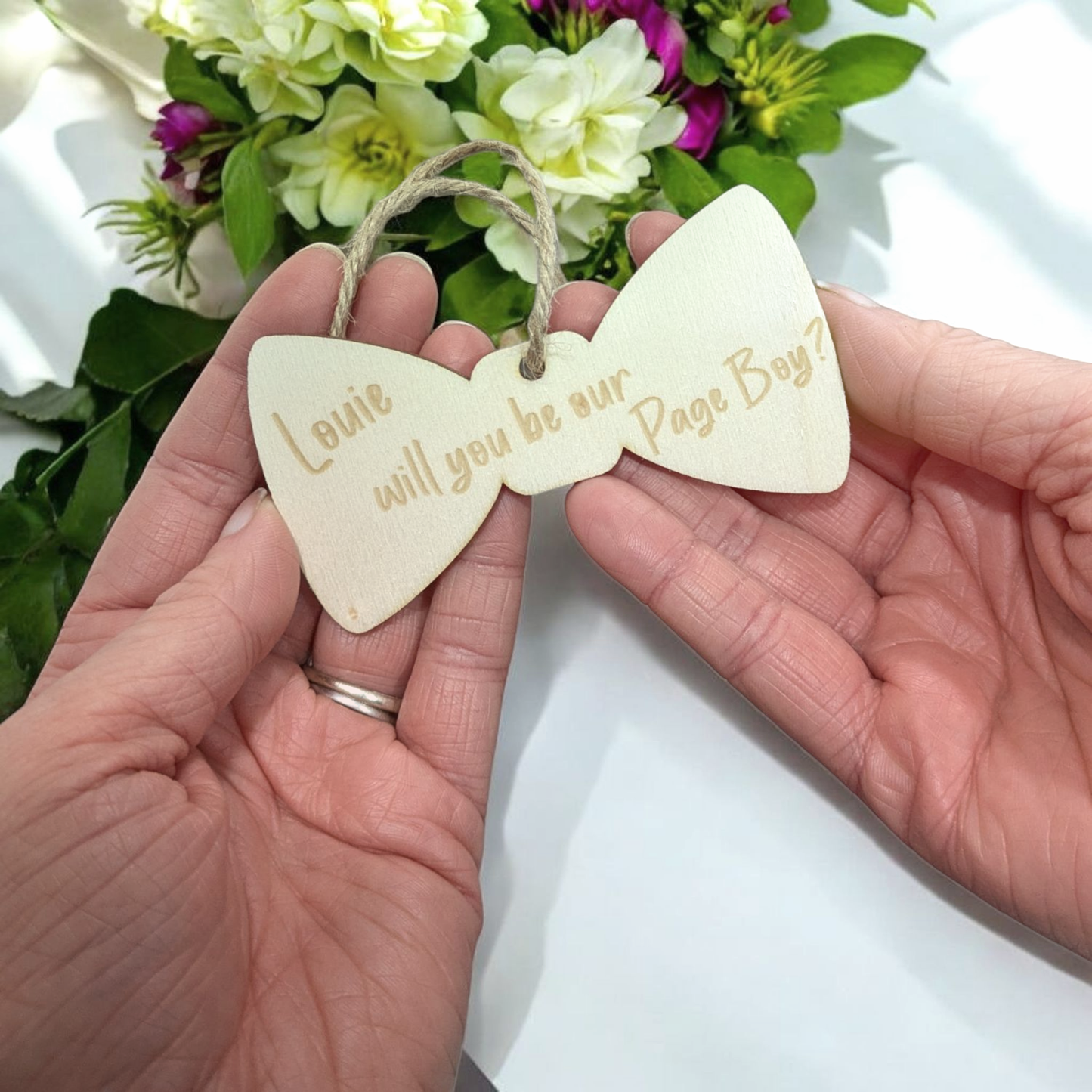 Page Boy Proposal Keepsake