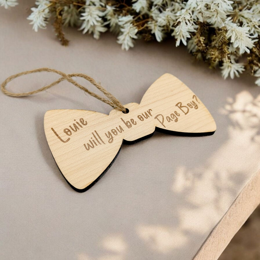 Page Boy Proposal Keepsake