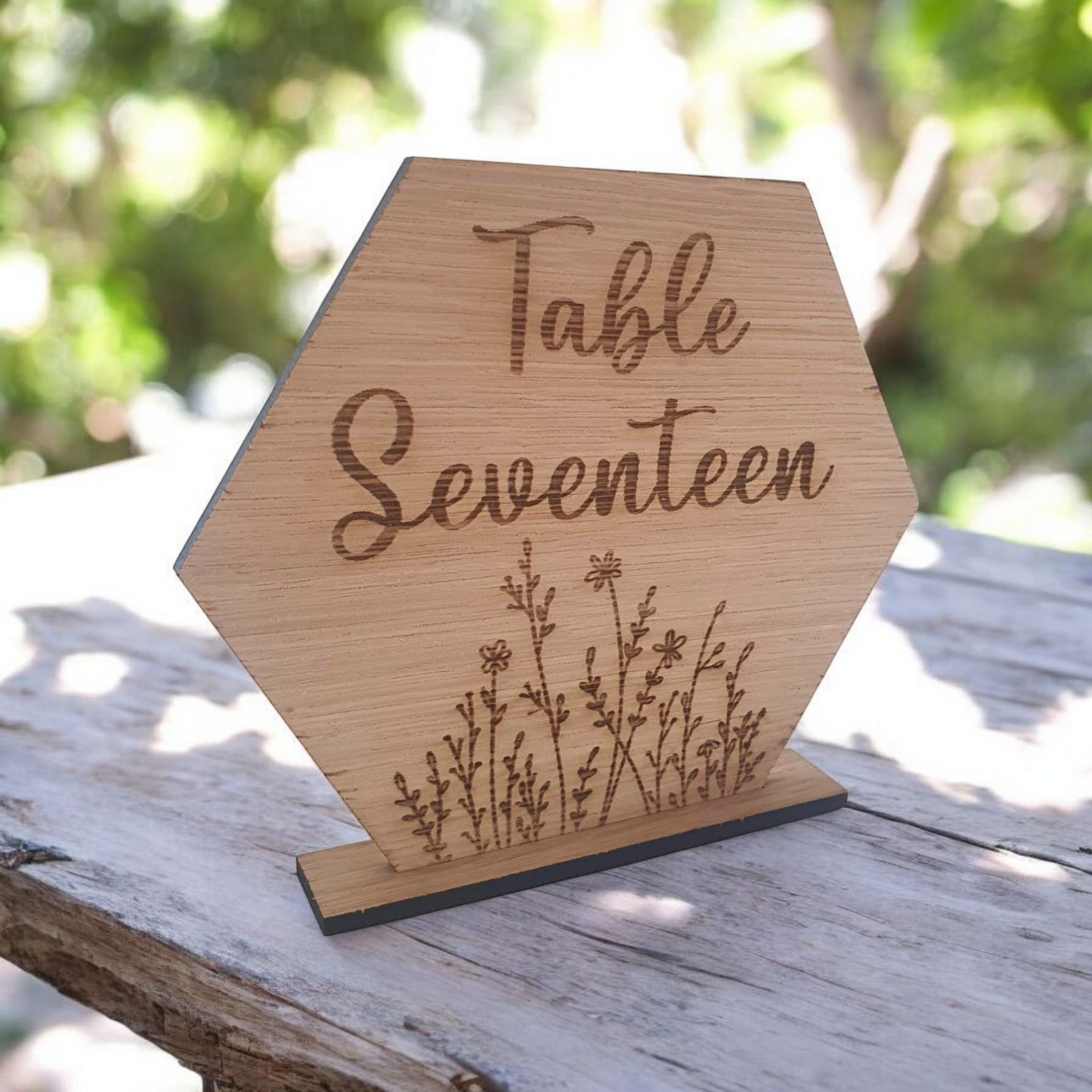 Wildflower Table Numbers