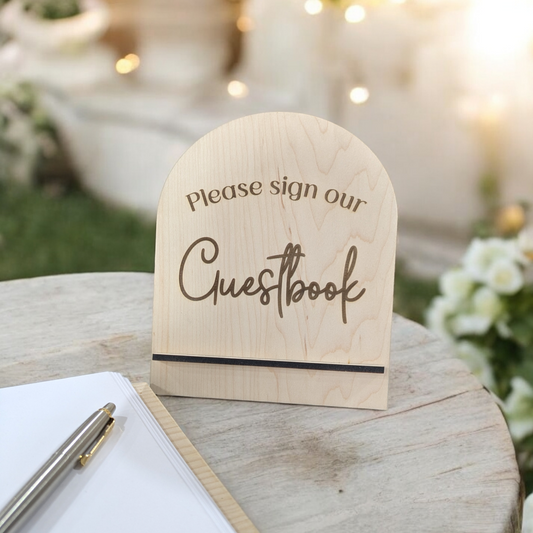 Arch Guestbook Sign