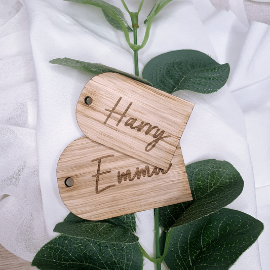 Wooden Arch Name Setting