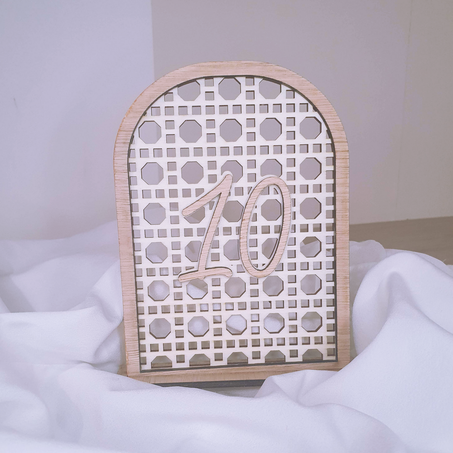 Rattan Table Numbers