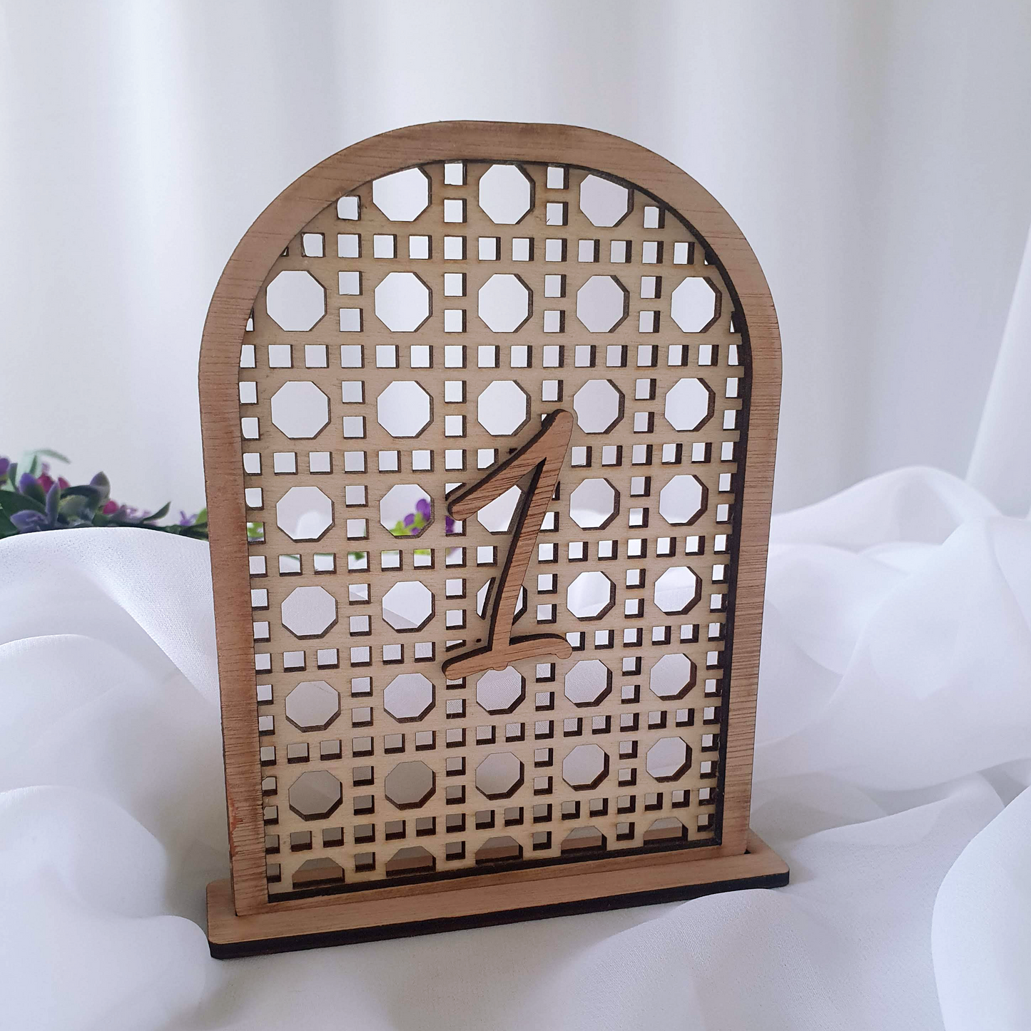 Rattan Table Numbers