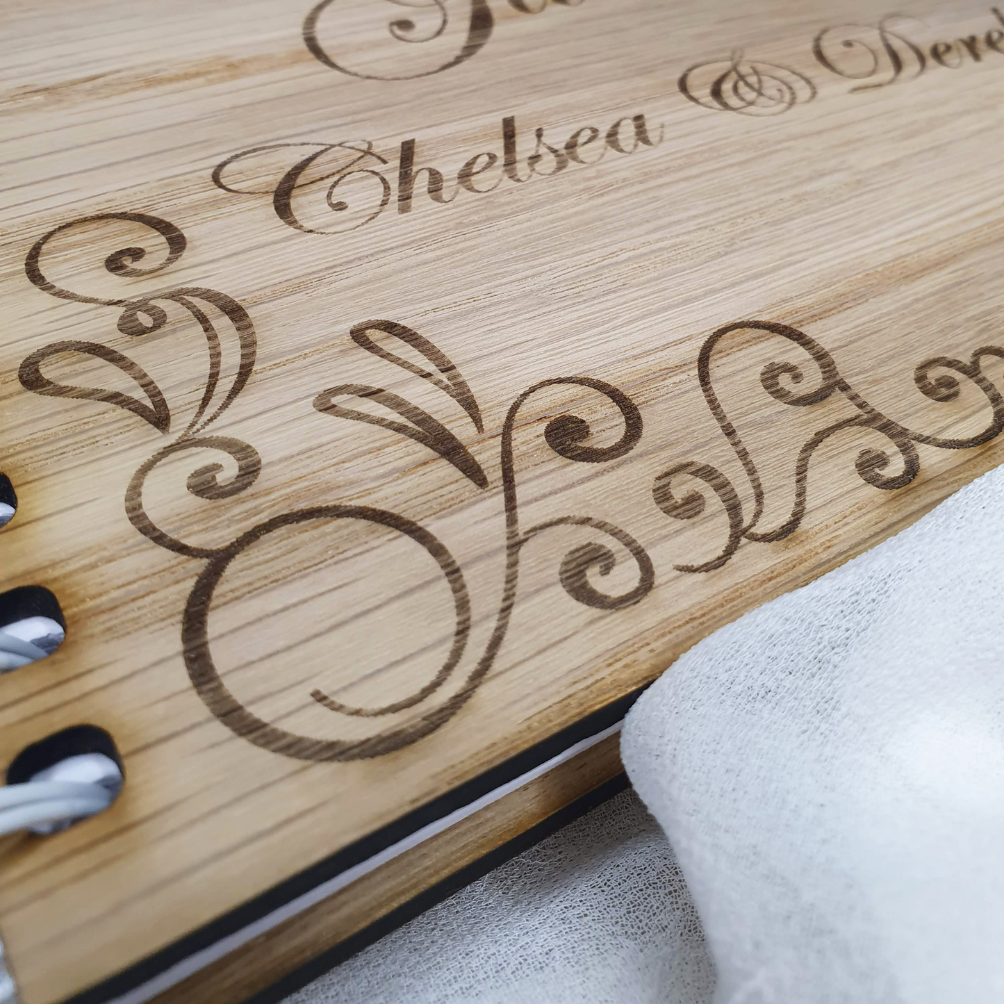 Wooden Be Our Guest Guestbook