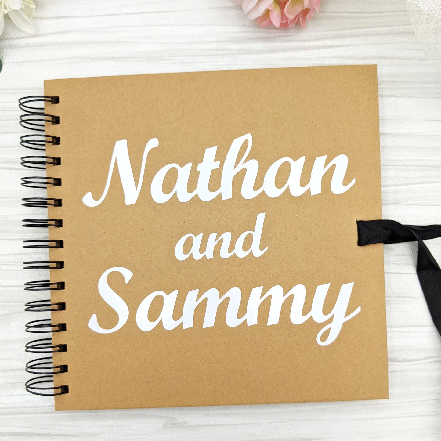 Kraft Wedding Guest Book