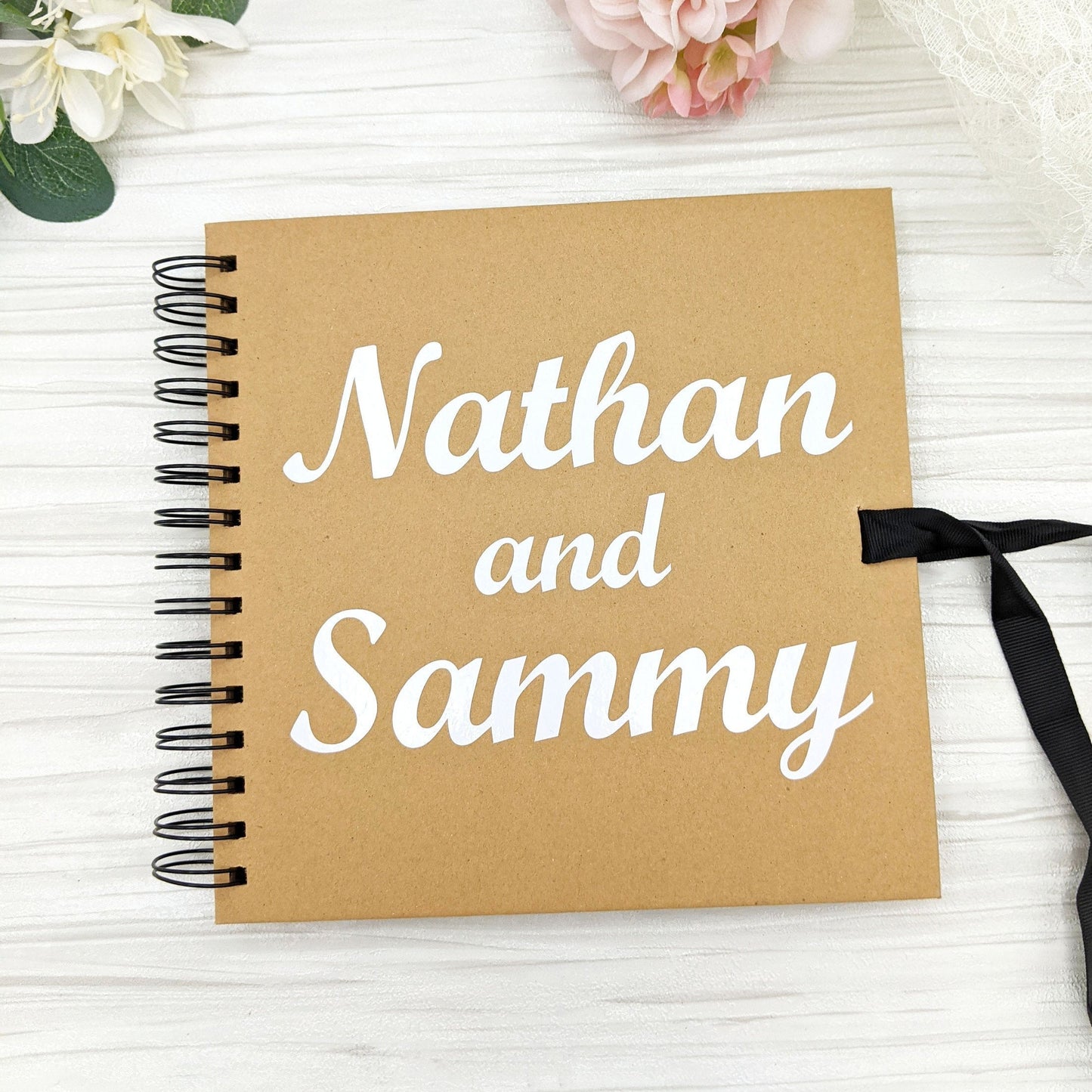 Kraft Wedding Guest Book